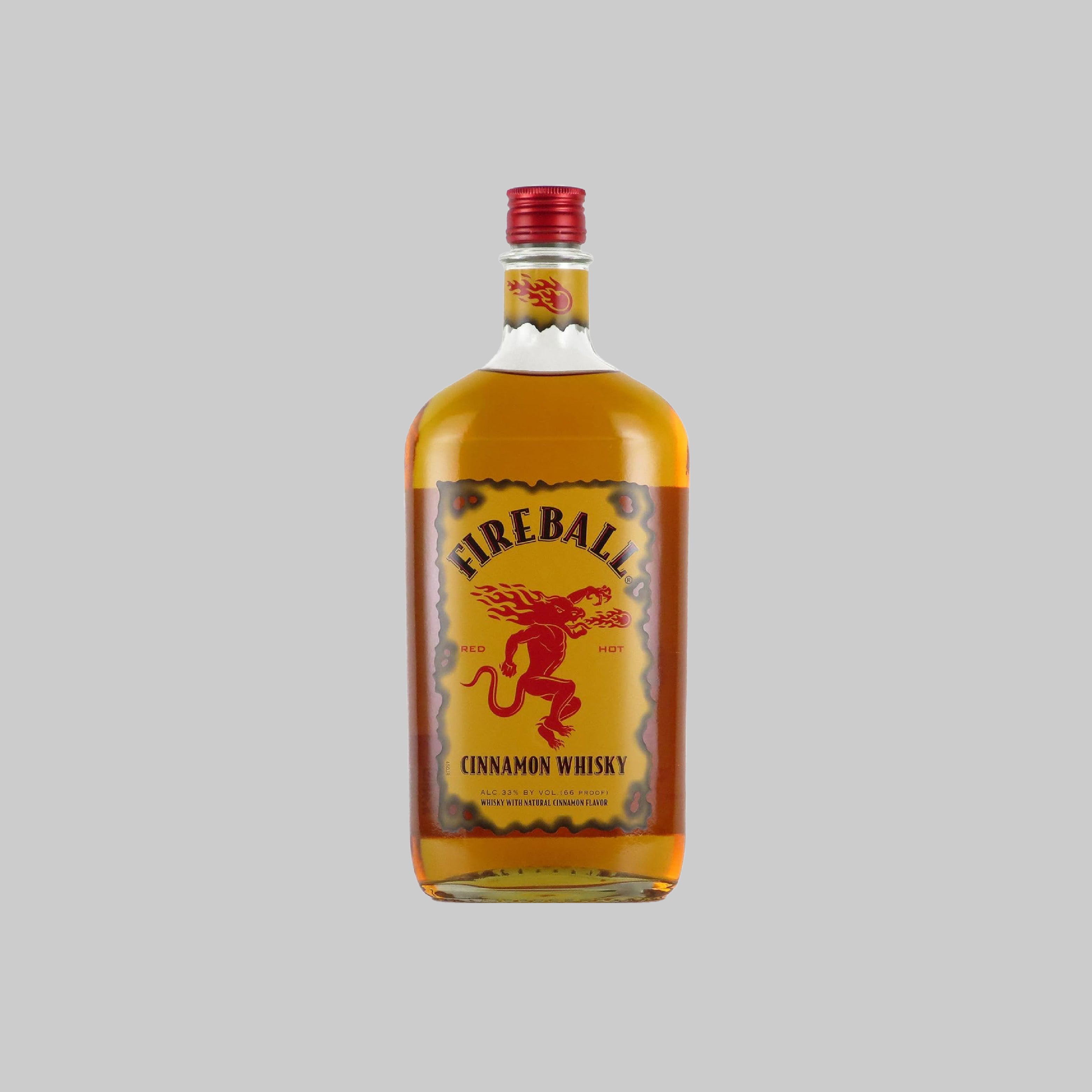Fireball Cinnamon Whisky 750ml 33.0% | TIME2DRINK